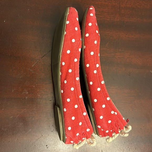 Red with white polka dot shoes
Size 8 - Picture 3 of 5